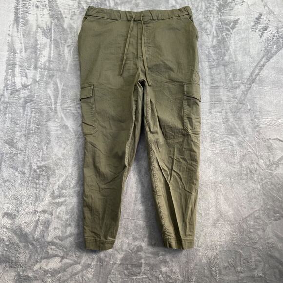 Duluth Trading Cargo Pants Women's Size 16W Olive Cotton Blend - Picture 1 of 11